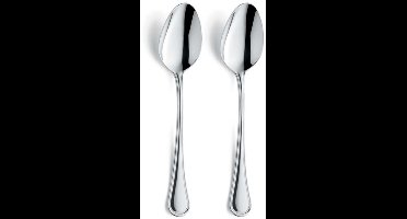 Amefa Haydn - 2-delige tafellepelset - hoogglans - zilverkleurig