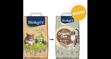Biokat's Natural Care - 11,4 kg - Kattenbakvulling - Klontvormend - Zonder geur