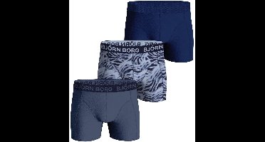 Björn Borg Cotton Stretch boxers - heren boxers normale lengte (3-pack) - multicolor