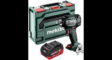 Metabo SSW 18 LTX 550 BL accu-slagmoersleutel 18 V 550 Nm borstelloos + 1x LiHD-accu 8,0 Ah + metaBOX - zonder oplader