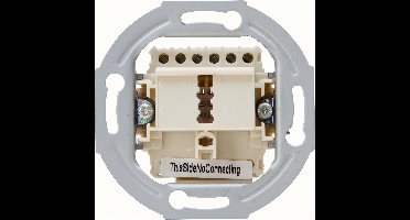 Kopp 33369390 TAE-contactdoos Inzetstuk 1 stuks Aluminium 1 stuk(s)