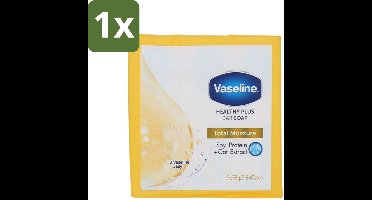 1 x Vaseline - Total Moisture - Zeeptablet - Healthy Plus - 3x75 g - Zeep - Huidverzorging - Hydratatie - Dagelijks Gebruik - Gezond Huidgevoel