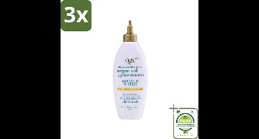 3 x OGX - Argan Oil of Morocco - Miracle Water - Lichtgewicht Hydratie - 177 ml - Grootverpakking - Argan Olie Haar - Hydraterende Spray - Leave-in Conditioner - Haar Glans - Haar Verzorging