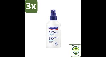 3 x Hansaplast - Wondspray - Wondverzorging - 100ml - Grootverpakking - Wondspray - Wondverzorging - Desinfecterende Spray - Snijwonden - Schaafwonden