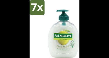 Palmolive Naturals - Handzeep - Melk & Olijf - 300 ml - Bulkverpakking - 7 stuks