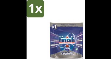 Finish – Vaatwastabletten – Quantum Regular – 40 Capsules - 1 stuk
