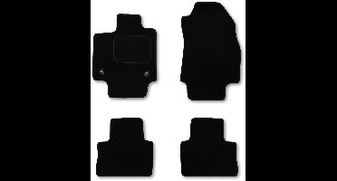 Mattastic® Automat - 4 Delig - Perfecte Pasvorm - Complete Set - Zwart - Geschikt voor Toyota RAV4 V Hybrid (2019-heden)