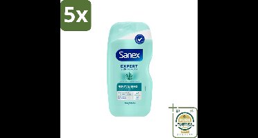 5 x Sanex – Douchegel – Expert Skin Health Agave Revitalizing – 450 ml - Grootverpakking - Kabel - Kabels - Kabelsysteem - Kabelsysteem