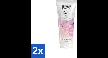 Therme – Douchescrub – Mindful Blossom – 200 ml - Voordeelverpakking - 2 stuks