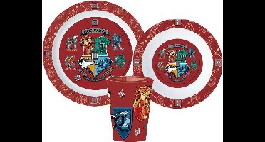Harry Potter kinderserviesset 3-delig – Bord, kom en beker - ontbijt - lunch - diner