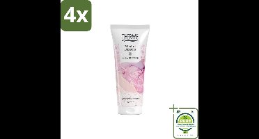 Therme – Douchescrub – Mindful Blossom – 200 ml - Voordeelverpakking - 4 stuks - Thermische baden - Huidverzorging