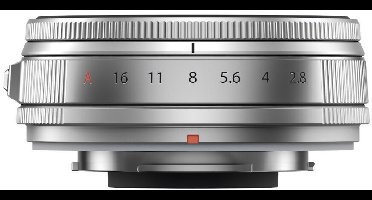 Fujifilm XF 23mm F2.8 R WR Pancake Objectief Zilver