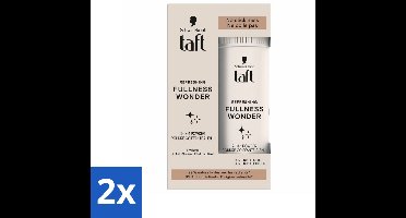 2 x Taft - Refreshing Fullness Wonder - Volumepoeder - Volume & Anti-Grease - 10 gr - Haarpoeder - Volume Haar - Textuur Haar - Droog Shampoo - Vegan Haarproducten