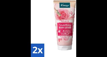 2 x Kneipp - Body lotion - Embrace Life - Anti‑Aging verzorging - 200 ml - Rijpe Huid - Anti-aging - Bodylotion - Hydraterende Crème - Verzorging