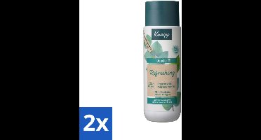 2 x Kneipp - Douchegel - Refreshing - Mint Eucalyptus - 200 ml - Douchegel - Verfrissend - Eucalyptus - Mint - Natuurlijke Oliën