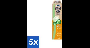 Swirl – Pedaalemmerzakken – Bio – 20 L – 6 zakken - Bulkverpakking - 5 stuks