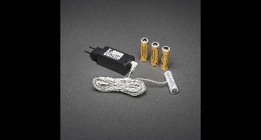 230V - 4x AA Adapter voor batterijartikelen