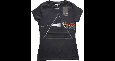 Pink Floyd - Dark Side Of The Moon Dames T-shirt - M - Zwart