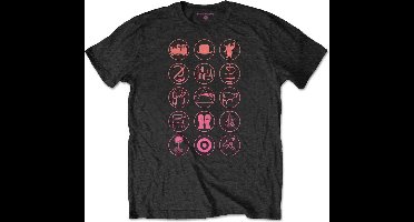 Pink Floyd - Symbols Heren T-shirt - S - Zwart