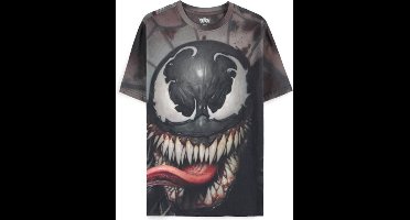 Marvel Venom - Venom Digital Printed Heren Tshirt - S - Grijs
