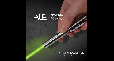 ALE Professionele laserpen - groen - laser - USB oplaadbaar - Aluminium behuizing - waterbestendig