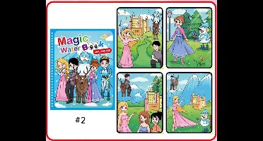 Winter Uitverkoop! 1+1 Deal Vakantiecadeau | Magisch Water Kleurboek voor Kinderen | Herbruikbare Water Tekening | Kleuren met Waterpen | Frozen winteravontuur