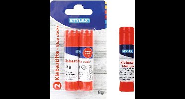 Stylex Lijmstift 8 gram - 2 Stuks