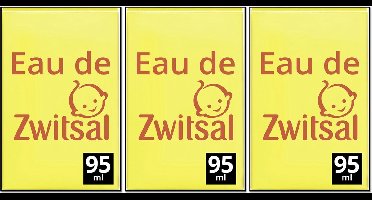 Zwitsal Parfum Eau de Zwitsal 3 stuks Voordeelverpakking