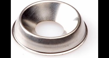 Kraalring M3x9mm Messing Vernikkeld - 250 stuks