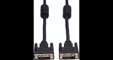 VALUE DVI monitor kabel, DVI M-M, (24+1) dual link, 5 m