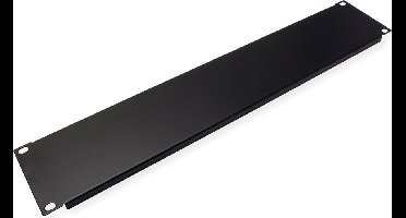 VALUE 19" Blindpaneel 2 HE , zwart