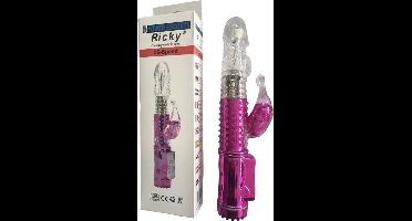 Power Escorts Ricky G Spot Vibrator - Tarzan Vibrator - Rabbit - Roze