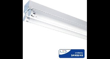 LED TL Armatuur 150 cm - T8 (G13) - 48W 5280 lumen (110m/w) - 6000K daglicht wit (860) - Flikkervrij - IP20 Stofdicht
