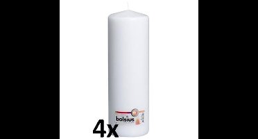 Bolsius Stompkaars 300/100 Wit (per 4 stuks)
