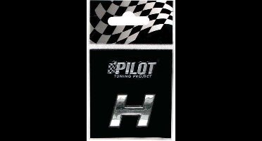 3D letter chroom - *H*