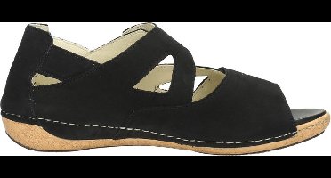Waldlaufer Heliett Sandalen Plat - zwart - Maat 7