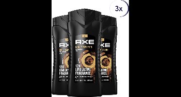 Axe Dark Temptation Showergel - 3 x 400 ml - Voordeelverpakking