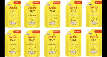 Zwitsal Wasgel Navulling - 10x500ml - Voordeelverpakking