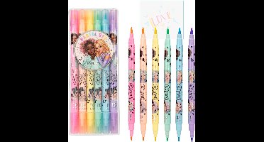 Depesche - TOPModel pastel viltstiften met dubbele punt