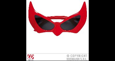 Duivel bril rood