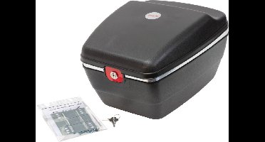 Westmark Fietskoffer voor alle bagagedragers, reiskluis, incl. bevestigingsmateriaal, veilige bevestiging, 14 l, Touring Tresor, 5430GE6S