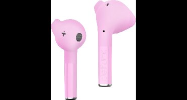 Defunc, Draadloze TWS Bluetooth 5.2 Oortelefoons Waterdicht IPX4 True Talk Model, Roze