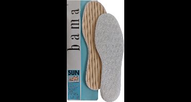 Bama Sun Badstof Inlegzool - Voor Droge en Frisse Voeten - Maat 45