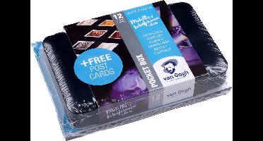 Aquarelverf pocket box Specialty + gratis postcards zwart