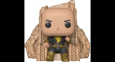 Funko Black Adam Verzamelfiguur DC Comics POP! Deluxe Black Adam On Throne 9 cm Multicolours