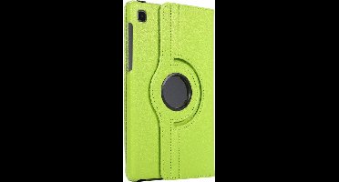 LuxeBass Tablet Bookcase geschikt voor Samsung Galaxy Tab A7 Lite - Groen - Roteerbaar - 360 graden gsm hoesje - telefoonhoes - telefoonhoesjes