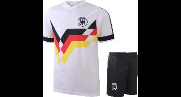 EK 88 Duitsland Voetbaltenue Eigen Naam - Voetbal Tenue Kinderen - Shirt en Broekje - Jongens en Meisjes - Volwassenen - Heren en Dames - Maat XL