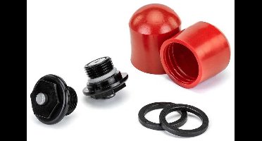 Fox 36/38/40 F-s 2022 Ontluchtingsset Rood,Zwart