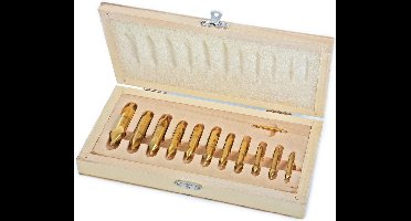 HBM 12 delig HSS - Tin Gecoate Centerborenset