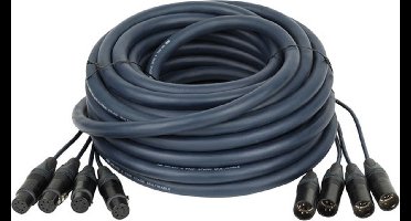 DAP Neutrik DMX Multi 5-Pin 10m multikabel 4-voudig